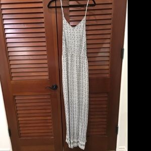 Long Laced Back Maxi Dress Size Large